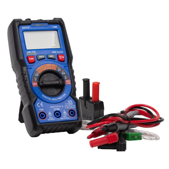 Compact Digital Multimeter With Temperature Function